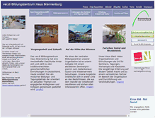 Tablet Screenshot of haus-brannenburg.de